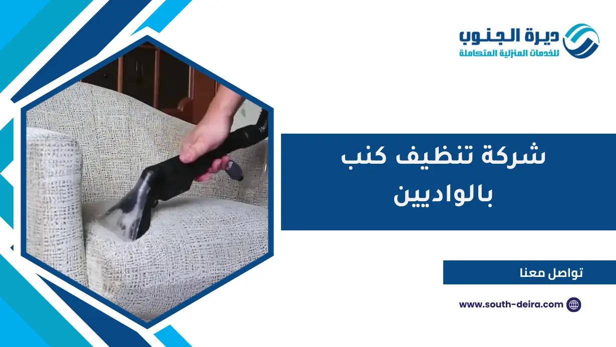 شركة تنظيف كنب بالواديين