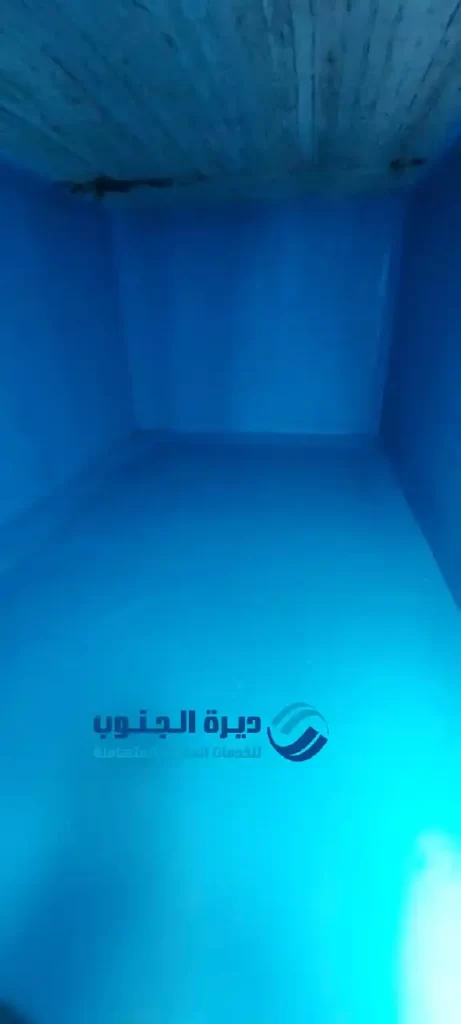 تنظيف خزانات المياه