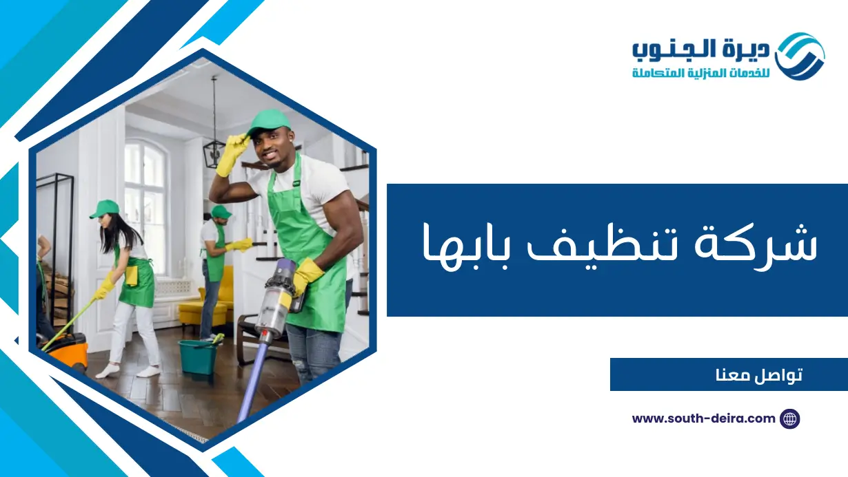 شركة تنظيف بابها